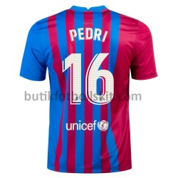 FC Barcelona Pedri 16 Hemma Matchtröja 2021/22 Kortärmad