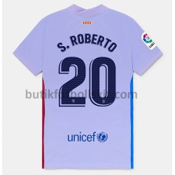 FC Barcelona Sergi Roberto 20 Borta Matchtröja 2021/22 Kortärmad