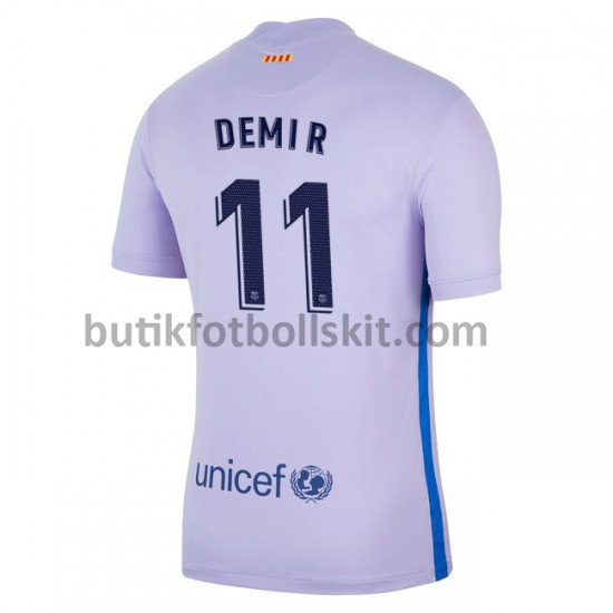 FC Barcelona Yusuf Demir 11 Borta Matchtröja 2021/22 Kortärmad