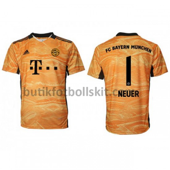 FC Bayern München Målvakt Manuel Neuer 1 Hemma Matchtröja 2021/22 Kortärmad