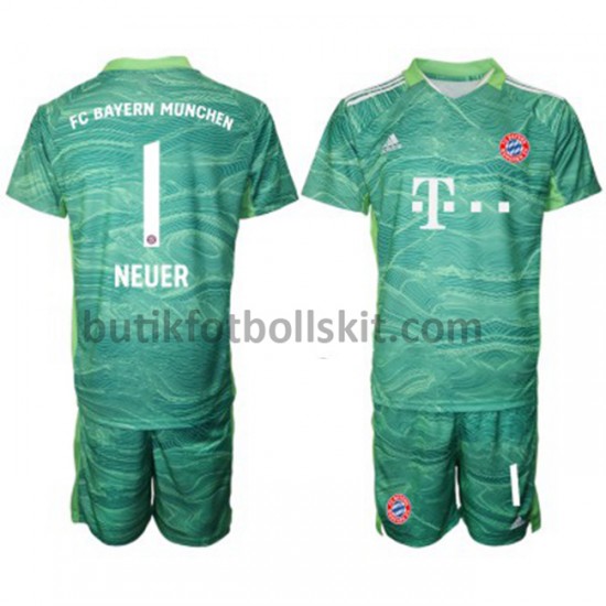 FC Bayern München Målvakt Manuel Neuer 1 Barn Tredje Matchtröja 2021/22 Kortärmad