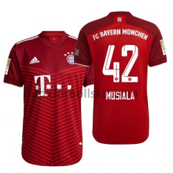 FC Bayern München Jamal Musiala 42 Hemma Matchtröja 2021/22 Kortärmad