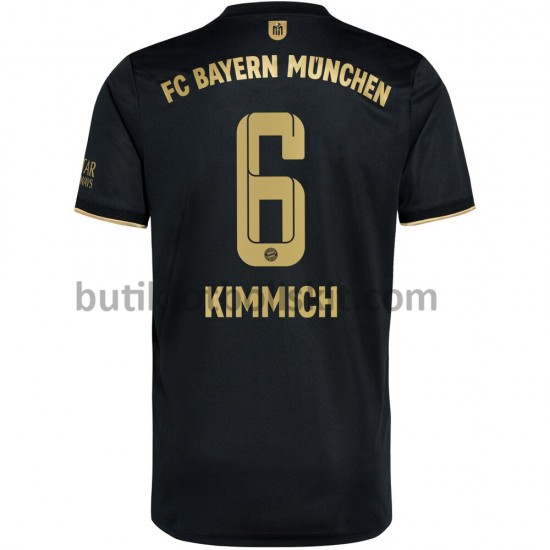FC Bayern München Joshua Kimmich 6 Borta Matchtröja 2021/22 Kortärmad