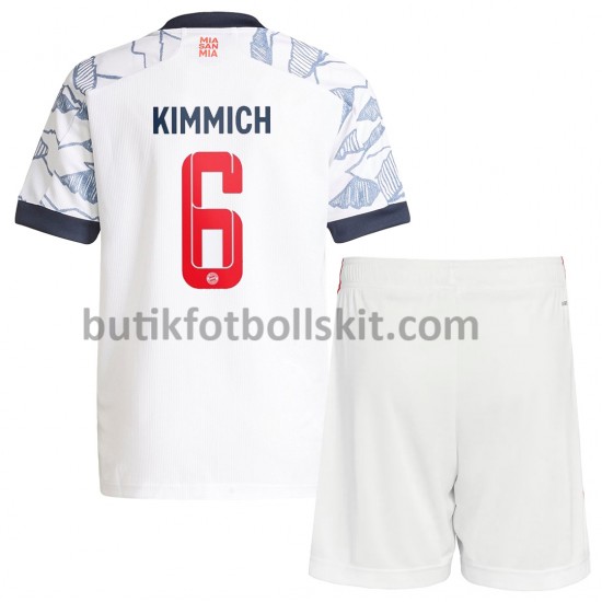 FC Bayern München Joshua Kimmich 6 Barn Tredje Matchtröja 2021/22 Kortärmad