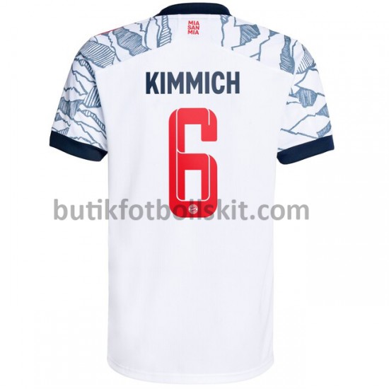 FC Bayern München Joshua Kimmich 6 Tredje Matchtröja 2021/22 Kortärmad
