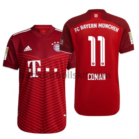 FC Bayern München Kingsley Coman 11 Hemma Matchtröja 2021/22 Kortärmad