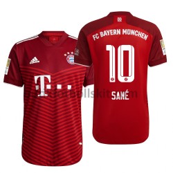 FC Bayern München Leroy Sane 10 Hemma Matchtröja 2021/22 Kortärmad