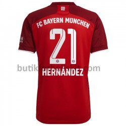 FC Bayern München Lucas Hernandez 21 Hemma Matchtröja 2021/22 Kortärmad