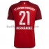 FC Bayern München Lucas Hernandez 21 Hemma Matchtröja 2021/22 Kortärmad