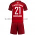 FC Bayern München Lucas Hernandez 21 Barn Hemma Matchtröja 2021/22 Kortärmad