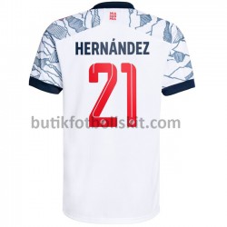 FC Bayern München Lucas Hernandez 21 Tredje Matchtröja 2021/22 Kortärmad