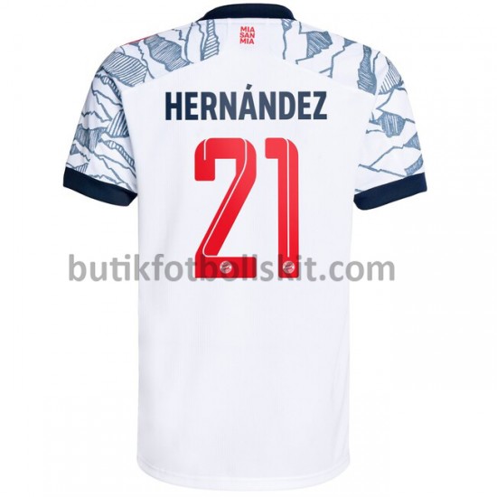 FC Bayern München Lucas Hernandez 21 Tredje Matchtröja 2021/22 Kortärmad