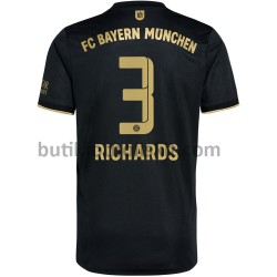 FC Bayern München Omar Richards 3 Borta Matchtröja 2021/22 Kortärmad