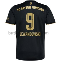 FC Bayern München Robert Lewandowski 9 Borta Matchtröja 2021/22 Kortärmad