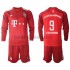 FC Bayern München Robert Lewandowski 9 Barn Hemma Matchtröja 2021/22 Långärmad