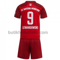 FC Bayern München Robert Lewandowski 9 Barn Hemma Matchtröja 2021/22 Kortärmad