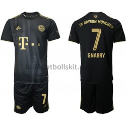FC Bayern München Serge Gnabry 7 Barn Borta Matchtröja 2021/22 Kortärmad