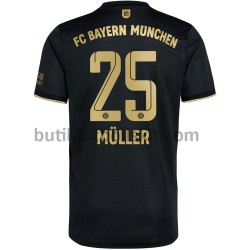 FC Bayern München Thomas Müller 25 Borta Matchtröja 2021/22 Kortärmad