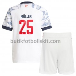FC Bayern München Thomas Müller 25 Barn Tredje Matchtröja 2021/22 Kortärmad