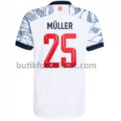 FC Bayern München Thomas Müller 25 Tredje Matchtröja 2021/22 Kortärmad