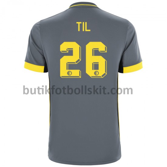 Feyenoord Rotterdam Guus Til 26 Borta Matchtröja 2021/22 Kortärmad