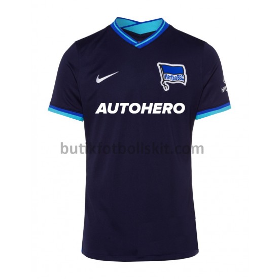 Hertha Berlin Borta Matchtröja 2021/22 Kortärmad