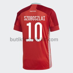 Ungern Dominik Szoboszlai 10 Hemma Matchtröja EM 2020 Kortärmad