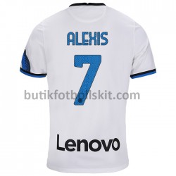 Inter Milan Alexis Sanchez 7 Borta Matchtröja 2021/22 Kortärmad