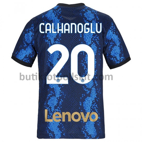 Inter Milan Hakan Calhanoglu 20 Hemma Matchtröja 2021/22 Kortärmad