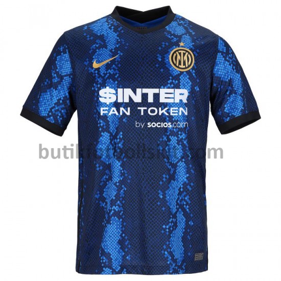 Inter Milan Hemma Matchtröja 2021/22 Kortärmad