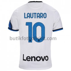 Inter Milan Lautaro Martinez 10 Borta Matchtröja 2021/22 Kortärmad