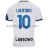 Inter Milan Lautaro Martinez 10 Borta Matchtröja 2021/22 Kortärmad