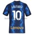 Inter Milan Lautaro Martinez 10 Hemma Matchtröja 2021/22 Kortärmad
