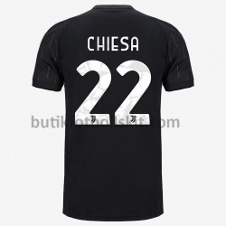 Juventus Federico Chiesa 22 Borta Matchtröja 2021/22 Kortärmad