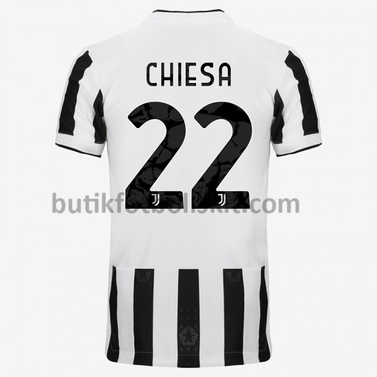 Juventus Federico Chiesa 22 Hemma Matchtröja 2021/22 Kortärmad