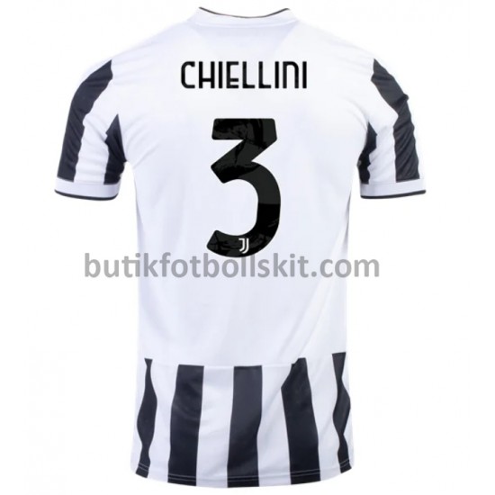 Juventus Giorgio Chiellini 3 Hemma Matchtröja 2021/22 Kortärmad