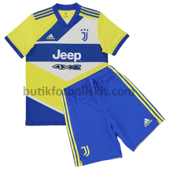Juventus Barn Tredje Matchtröja 2021/22 Kortärmad