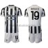 Juventus Leonardo Bonucci 19 Barn Hemma Matchtröja 2021/22 Kortärmad