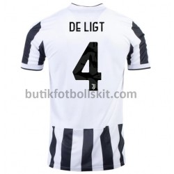 Juventus Matthijs de Ligt 4 Hemma Matchtröja 2021/22 Kortärmad