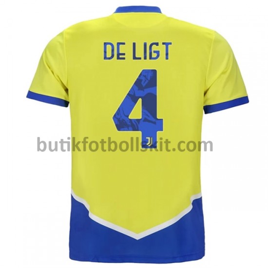 Juventus Matthijs de Ligt 4 Tredje Matchtröja 2021/22 Kortärmad