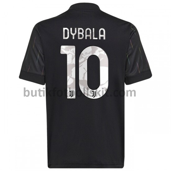Juventus Paulo Dybala 10 Borta Matchtröja 2021/22 Kortärmad