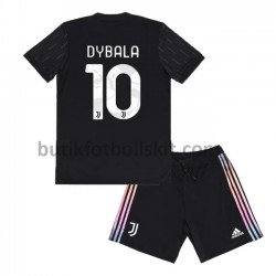Juventus Paulo Dybala 10 Barn Borta Matchtröja 2021/22 Kortärmad