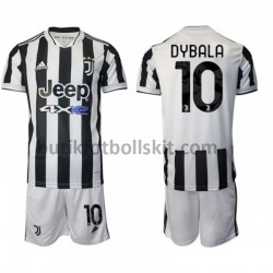 Juventus Paulo Dybala 10 Barn Hemma Matchtröja 2021/22 Kortärmad