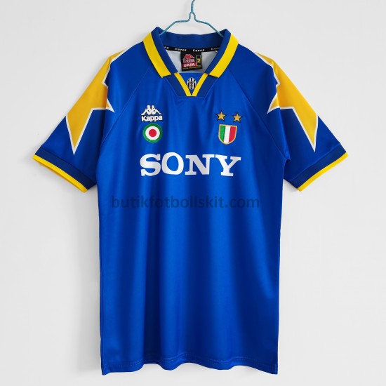 Juventus Retro Borta Matchtröja 1995-1996 Kortärmad