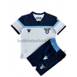 SS Lazio Barn Borta Matchtröja 2021/22 Kortärmad
