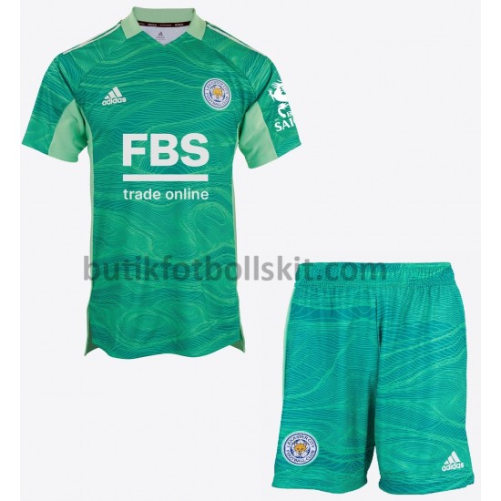 Leicester City Målvakt Barn Borta Matchtröja 2021/22 Kortärmad