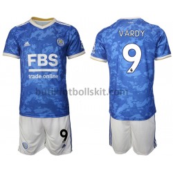 Leicester City Jamie Vardy 9 Barn Hemma Matchtröja 2021/22 Kortärmad
