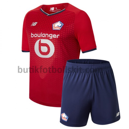LOSC Lille Barn Hemma Matchtröja 2021/22 Kortärmad