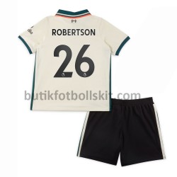 Liverpool Andrew Robertson 26 Barn Borta Matchtröja 2021/22 Kortärmad