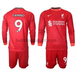 Liverpool FIRMINO 9 Barn Hemma Matchtröja 2021/22 Långärmad